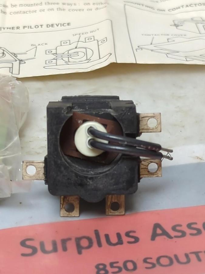 ALLIS CHALMERS,25-107-198-801,GENERAL PURPOSE CONTROL PILOT LIGHT KIT NOS