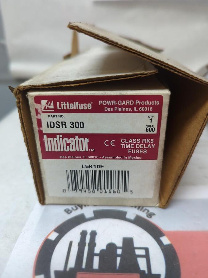 LITTELFUSE,IDSR-300,INDICATOR 300 AMP FUSE NOS
