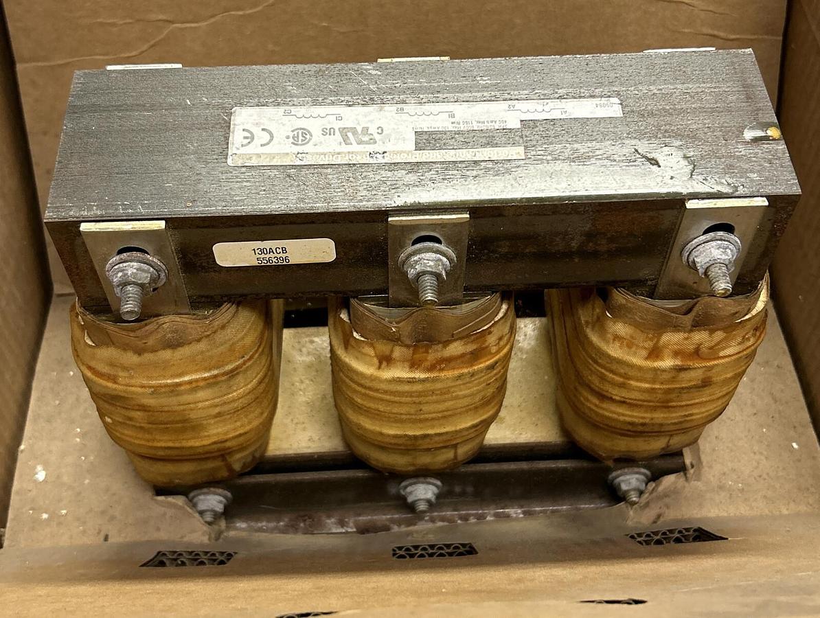 INDUSTRIAL SOLUTIONS,NA,GLOBE INDUCTOR TRANSFORMER 3PH 50/60HZ 600V 130A