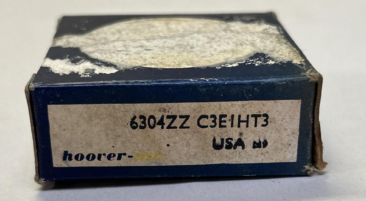 NSK,6304ZZC3E1HT3,DEEP GROOVE BALL BEARING LOT OF 3 NOS