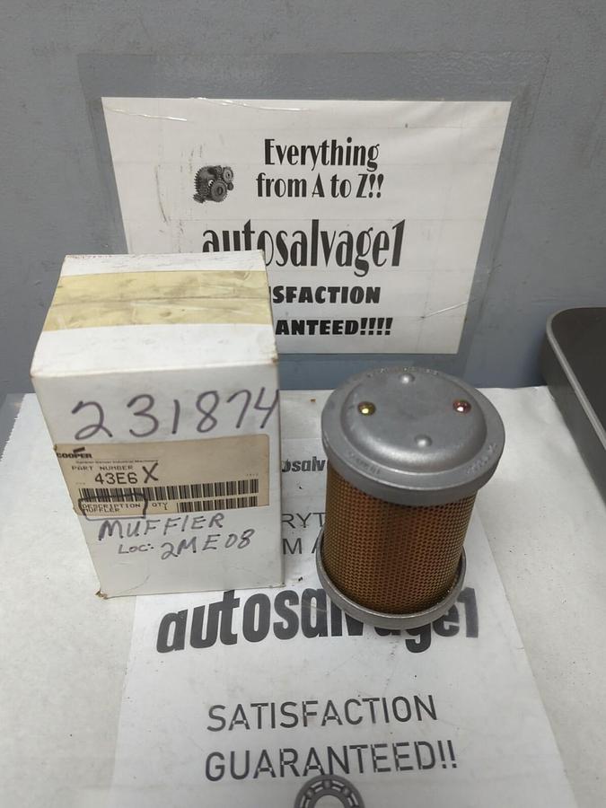 GARDNER DENVER,43E6,MUFFLER NOS