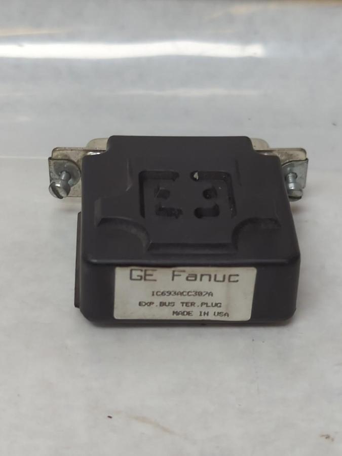 Used GE FANUC,IC693ACC307A,EXPANSION BUS TERMINATOR PLUG PRE-OWNED