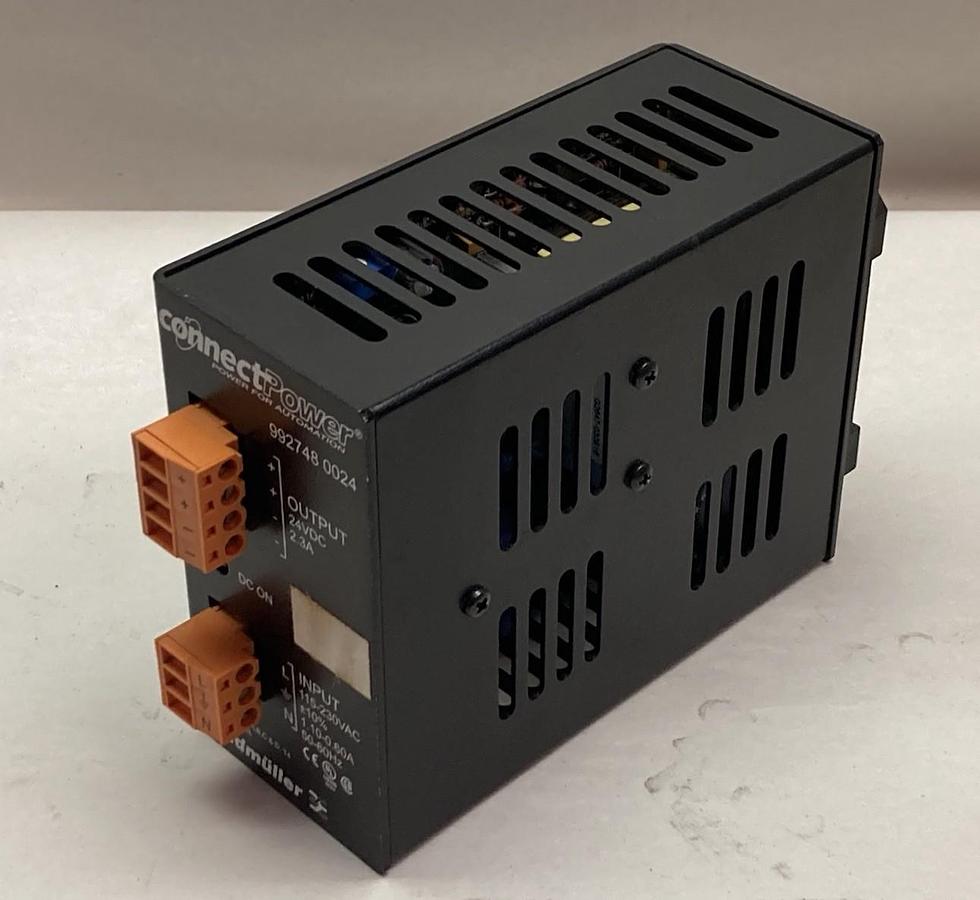 Used Weidmuller,992748 0024,Connect Power Supply 115-230Vac 24VDC