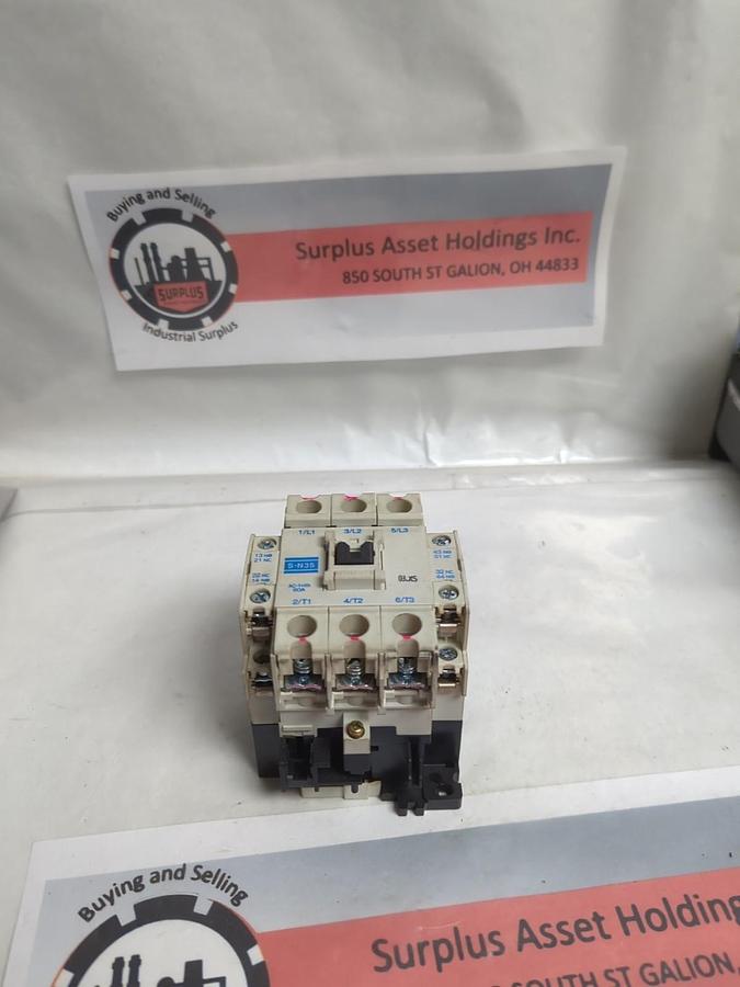 Used Mitsubishi,S-N35,60A 3 Pole Magnetic Contactor PRE-OWNED