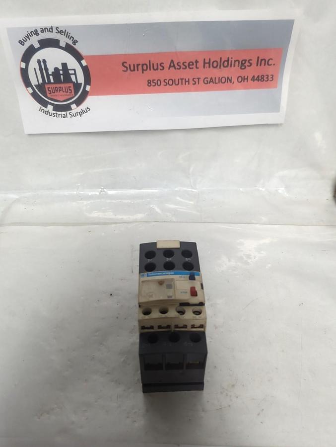 Used TELEMECANIQUE,LRD12/LASD7B106,RELAY/TERMINAL BLOCK PRE-OWNED