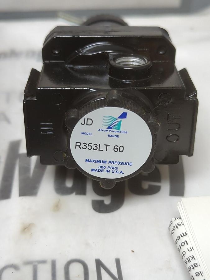 ARROW PNEUMATICS,R353LT,AIR REGULATOR 3/8 INCH