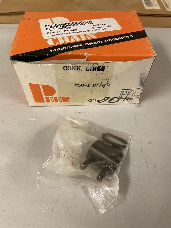 PEER,50-A2,Roller Chain Connection Link Box of 20