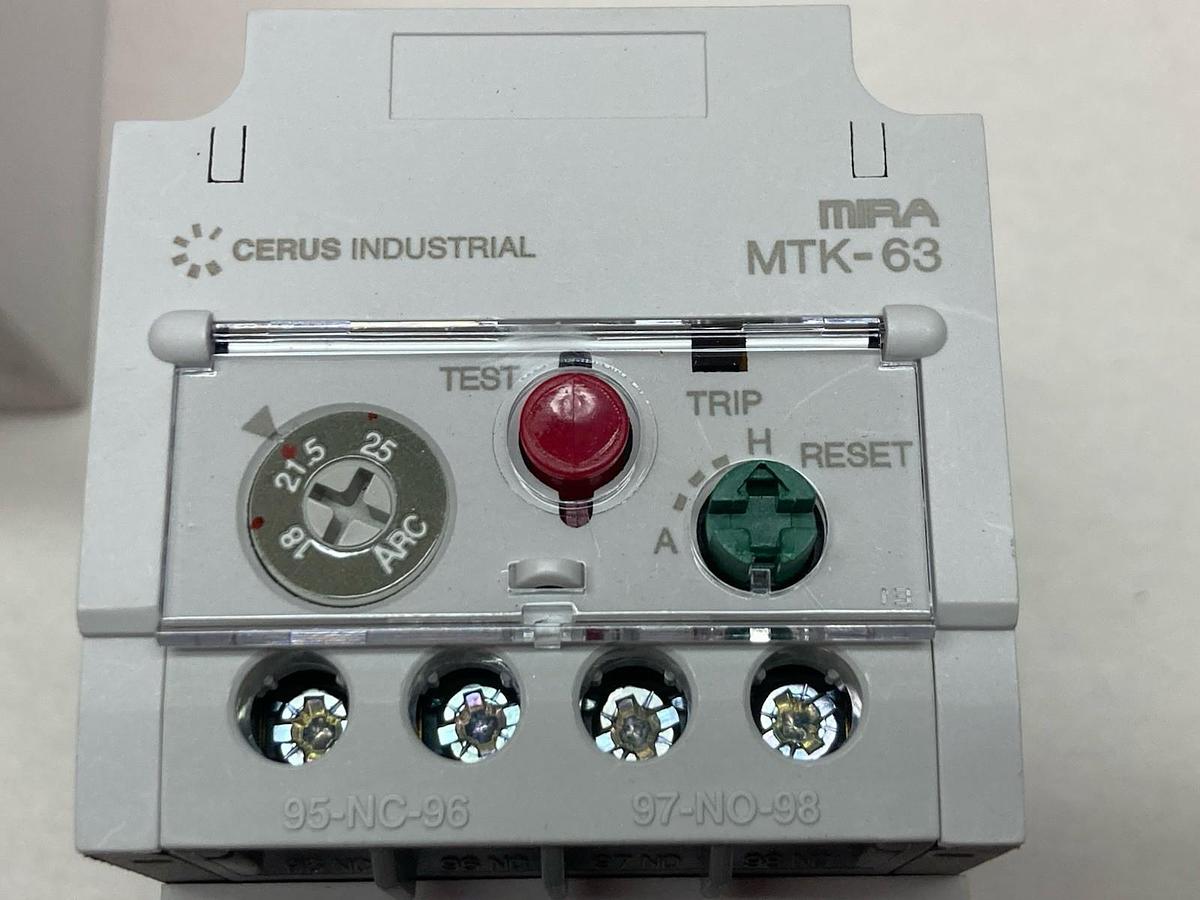 Cerus Industrial,MTK-63/3K 25L,Thermal Overload Relay 10A 6kV