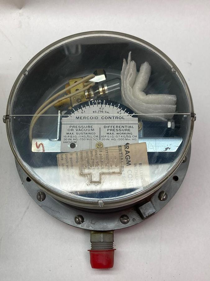 Mercoid Control,PG 2-P2,Pressure Switch