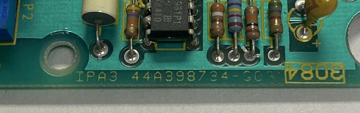 Used GENERAL ELECTRIC,44A398734-G03 IPA3, BOARD