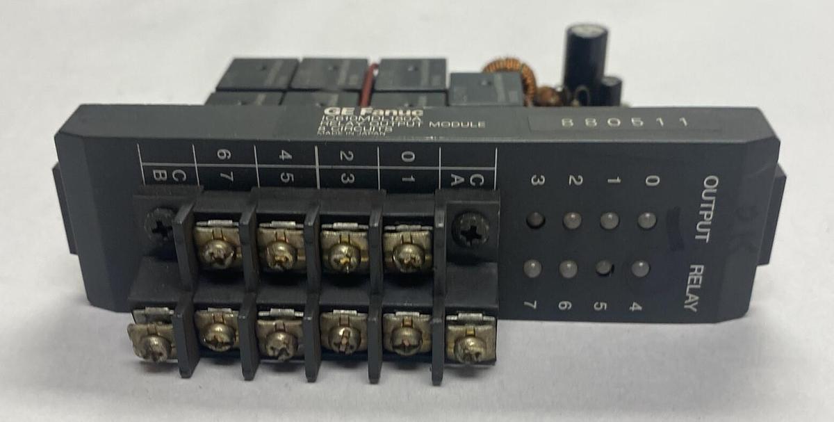 Used Ge Fanuc,IC610MDL180A,Relay Output Module