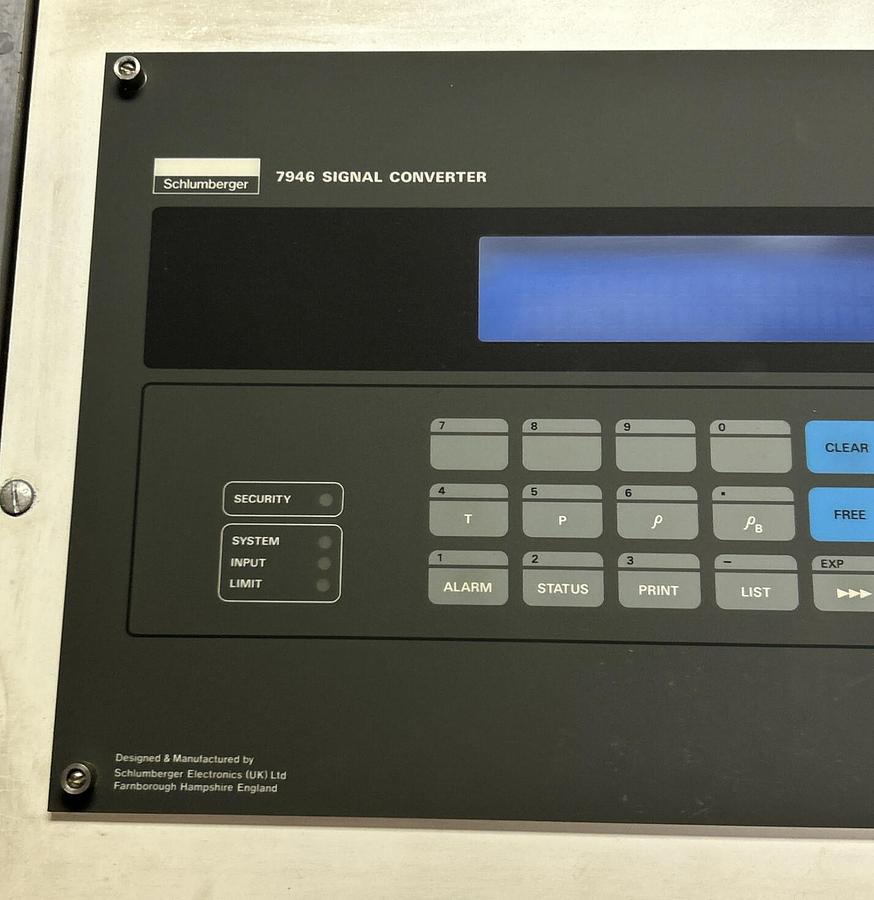 Used SHLUMBERGER,7946,SIGNAL CONVERTER