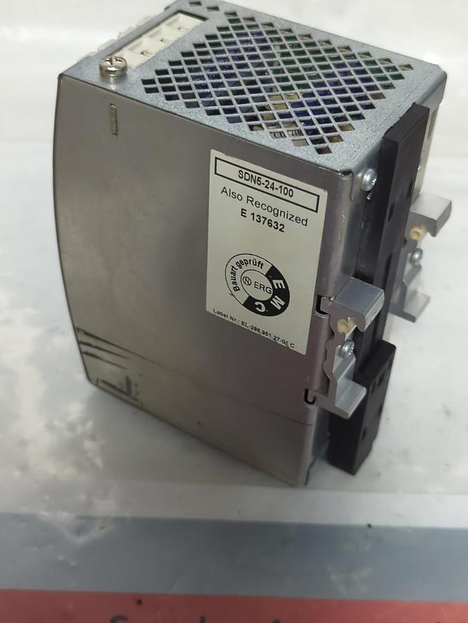 Used SOLA,SDN5-24-100,POWER SUPPLY 24VDC/5A PRE-OWNED