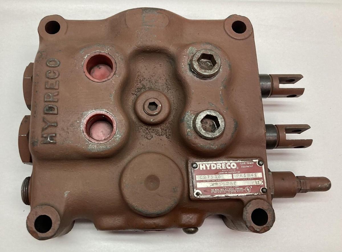 Used Hydreco,V4SS28E,2-Spool Hydraulic Valve