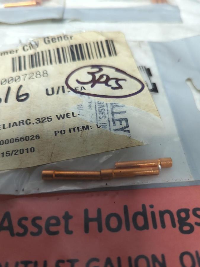 VALLEY NATIONAL,13N23VNG,COLLET BODY 3/32 INCH (2.4MM) LOT OF 13 NOS