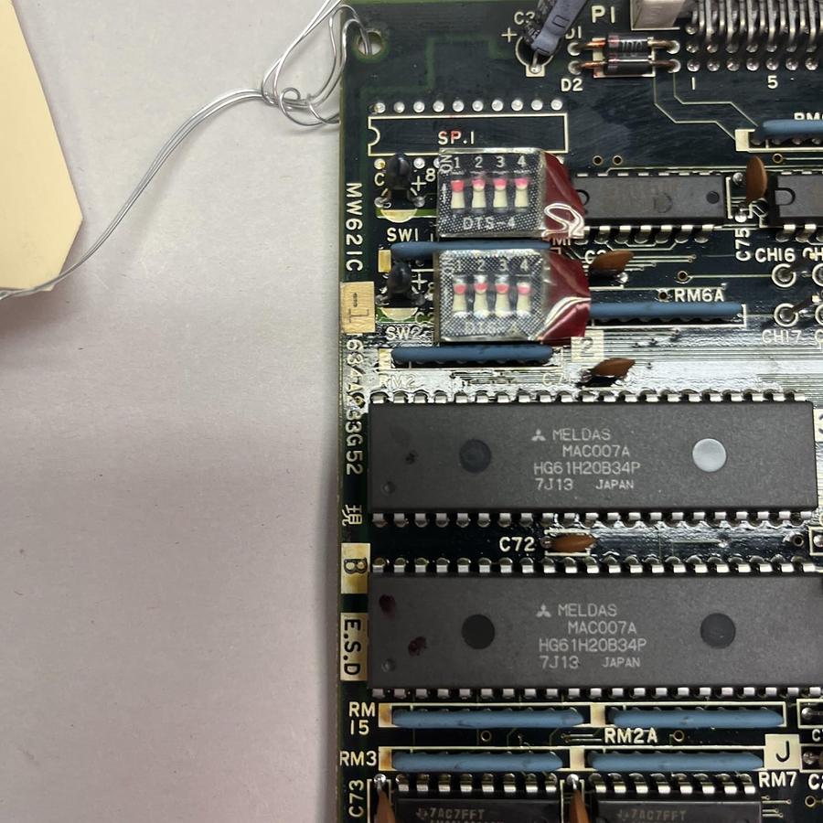 Used MITSUBISHI,MW621C-1-634A233G52, SER B CIRCUIT BOARD
