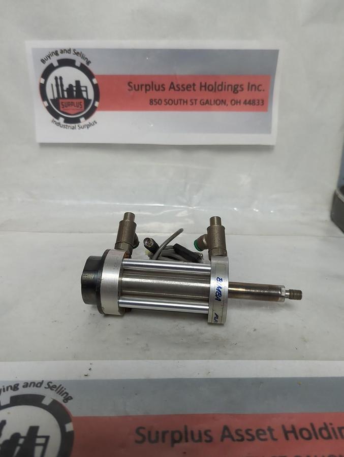 Used BIMBA,FOD-091 75MM1,PNEUMATIC AIR CYLINDER ASSEMBLY PRE-OWNED