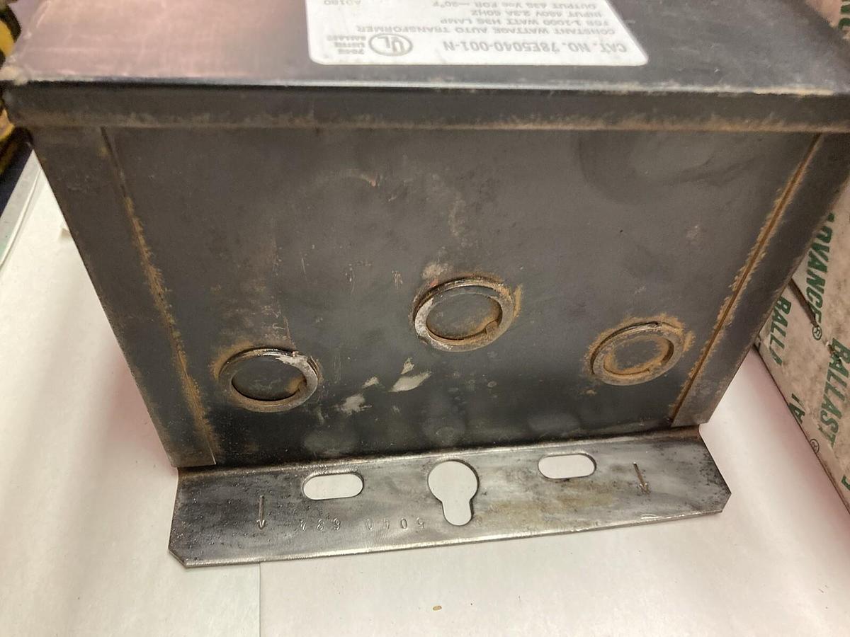 Used Advance,78E5040-001,Core/Coil Ballast 1-1000W H-36 480V