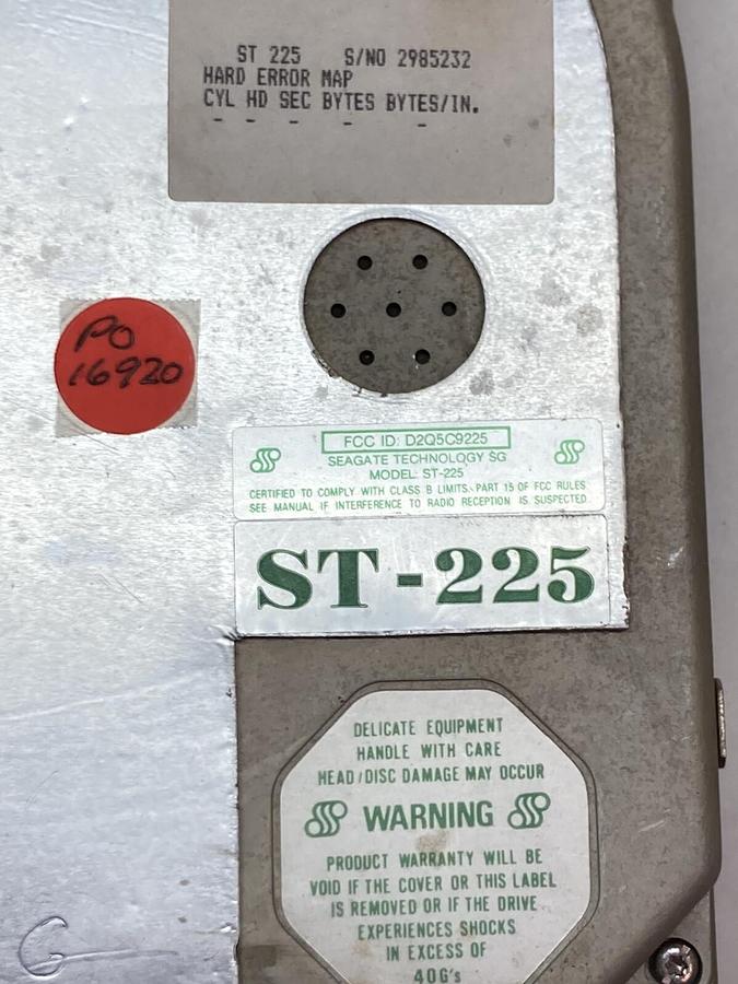 Used Seagate,ST-225,Internal Hard Drive