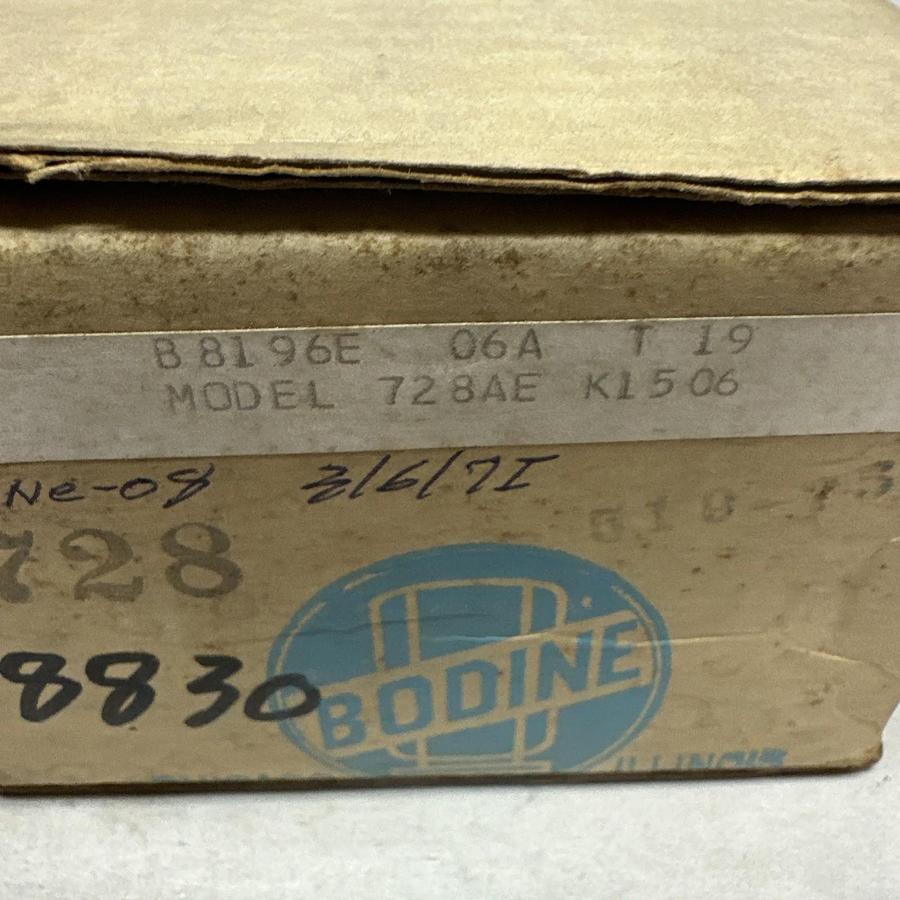 Bodine,KCI-24A2,Single Phase 115V 11W 260RPM Motor