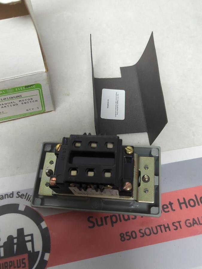 GENERAL ELECTRIC,CR101BA0B,MANUAL MOTOR STARTING SWITCH NOS