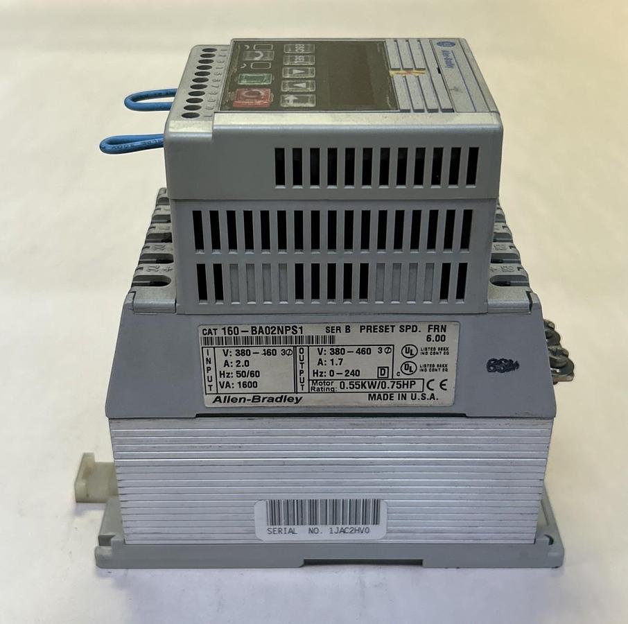 Used ALLEN BRADLEY,160-BA02NPS1,VARIABLE SPEED DRIVE