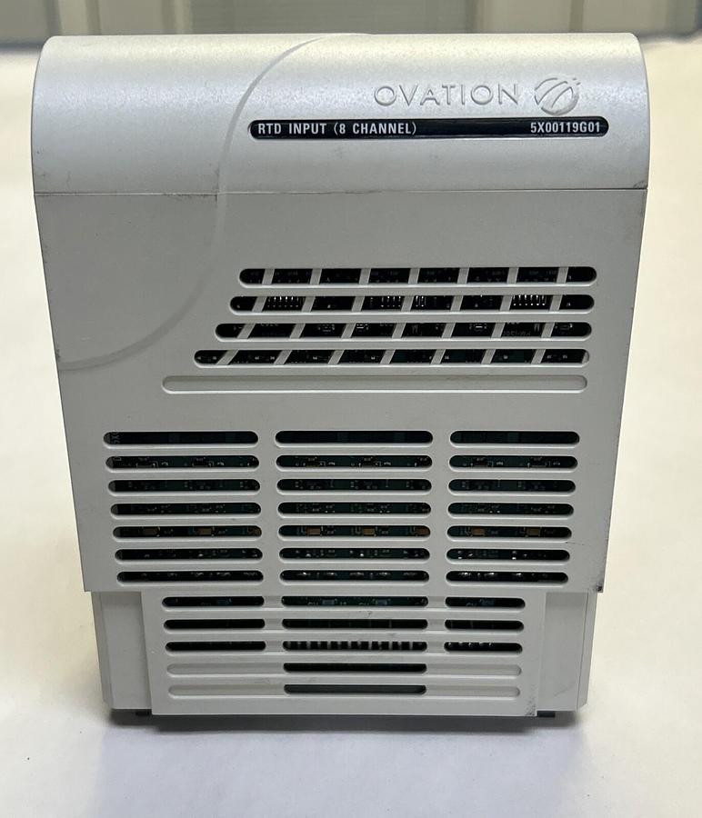 Used OVATION,5X00119G01,RTD INPUT 8 CHANNEL MODULE