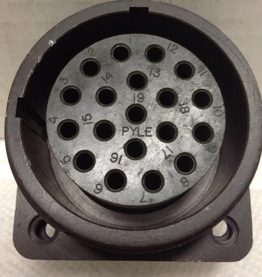 Amphenol Pyle National,ZRLP-16-312SN, Connector w/ Connector Pins