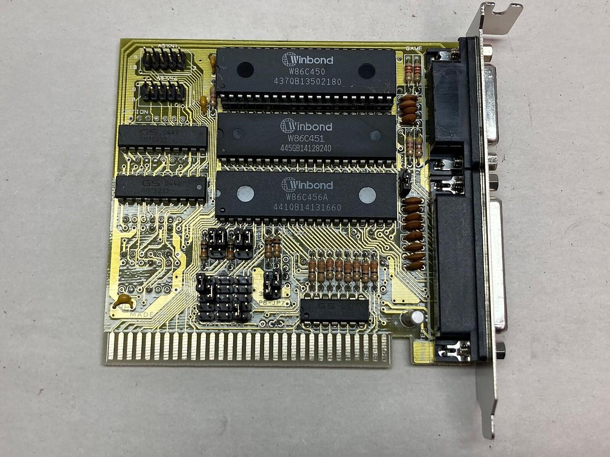 Used Startech,ATIO-V8,8Bit ISA Multi IO Card