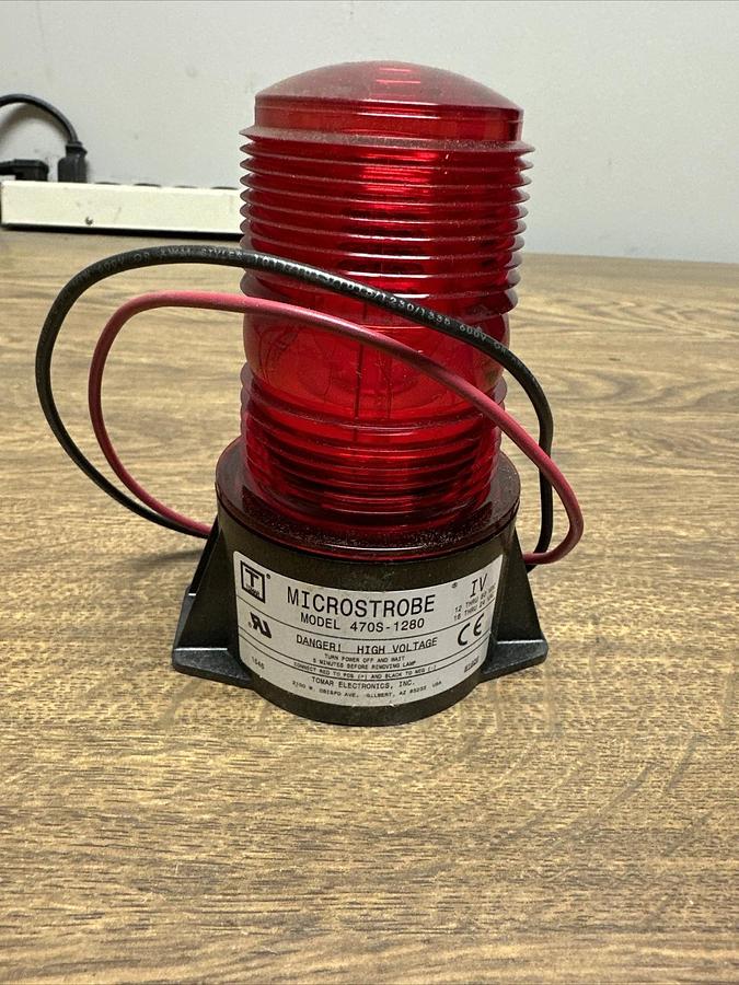 Microstrobe,470S-1280,Red Strobe Light