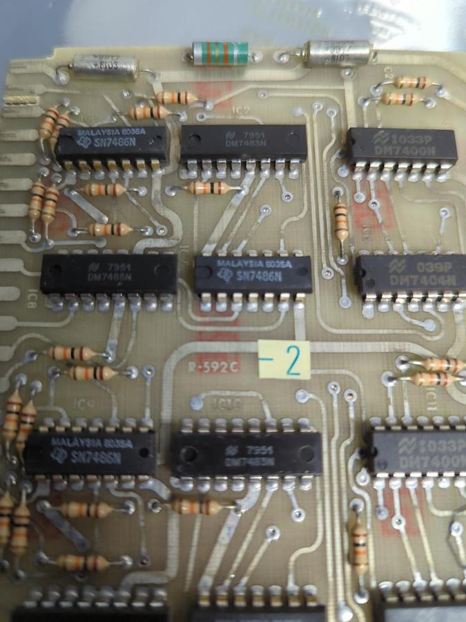 Used DYNAPAR,R-592C-2,CIRCUIT BOARD PRE-OWNED