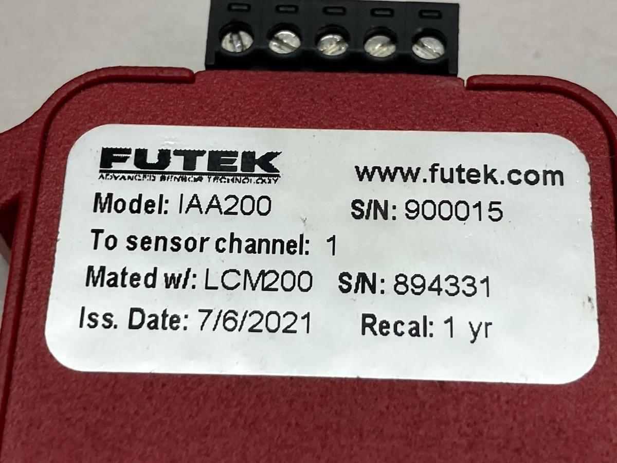 Futek,IAA-200,Signal Conditioning Current Transmitter