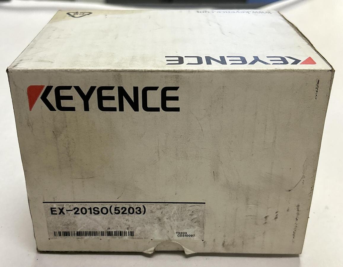 Used KEYENCE CORP,EX-201SO 5203,INDUCTIVE DISPLACEMENT SENSOR NEW