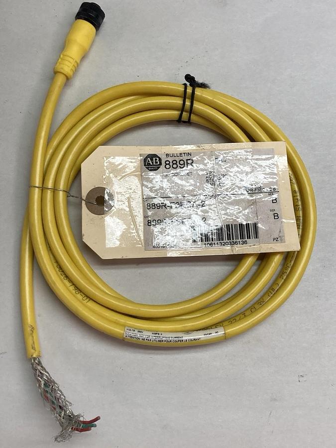 Allen-Bradley,872C-F3ECA-2,QD Cordset Ser B