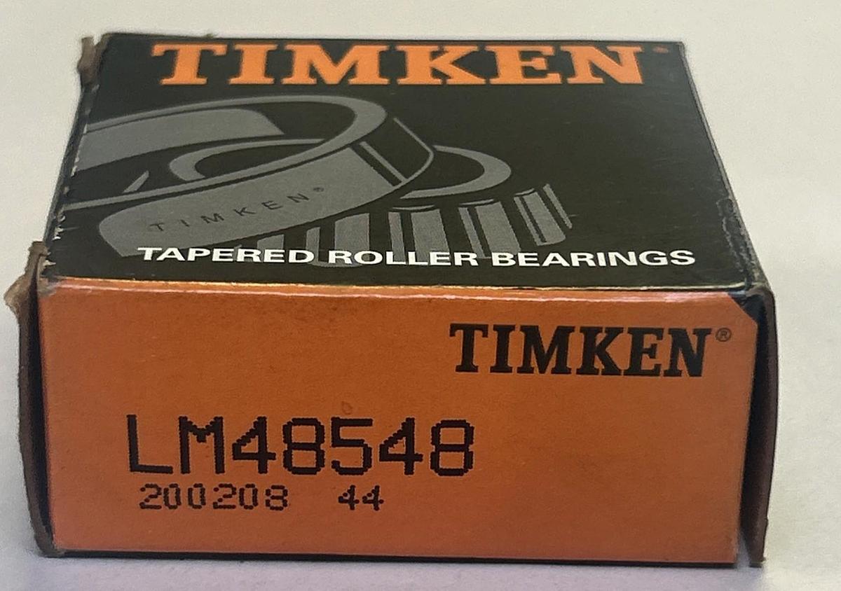 Used TIMKEN,LM48548,TAPERED ROLLER BEARING NEW