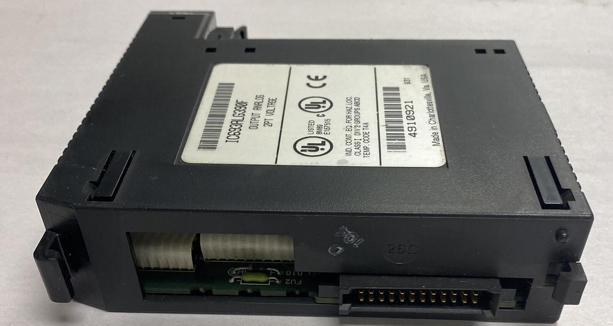 Used GE Fanuc,IC693ALG390F,Output Analog Module