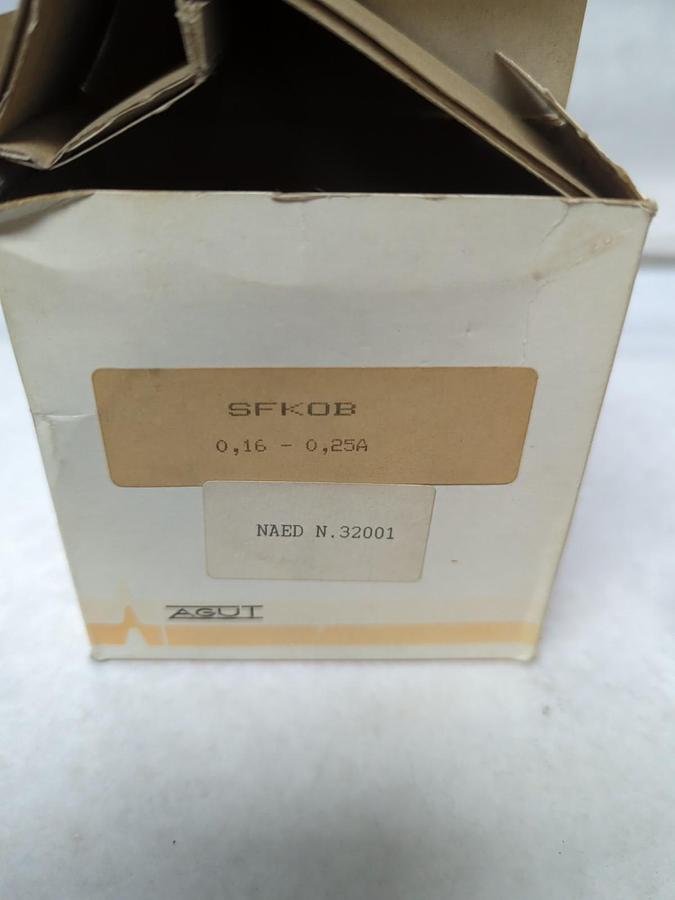 AGUT,SFKOB,MOTOR CONTACTOR SWITCH 0.16-0.25A NOS