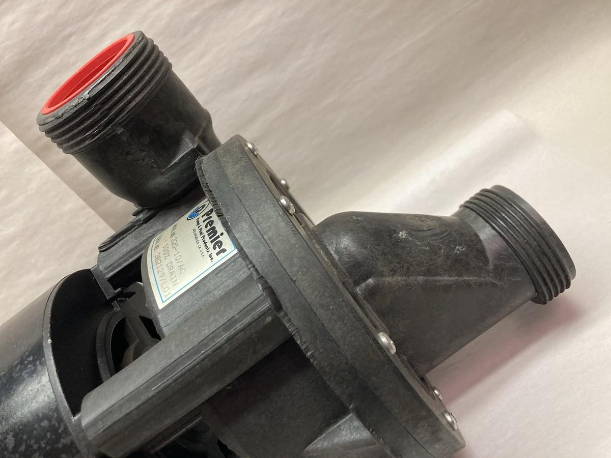 Used Century,7-159964-22,Motor 1HP N48Y Frame 3450RPM 60Hz w/ Pump 1-1/2 x 1-1/4