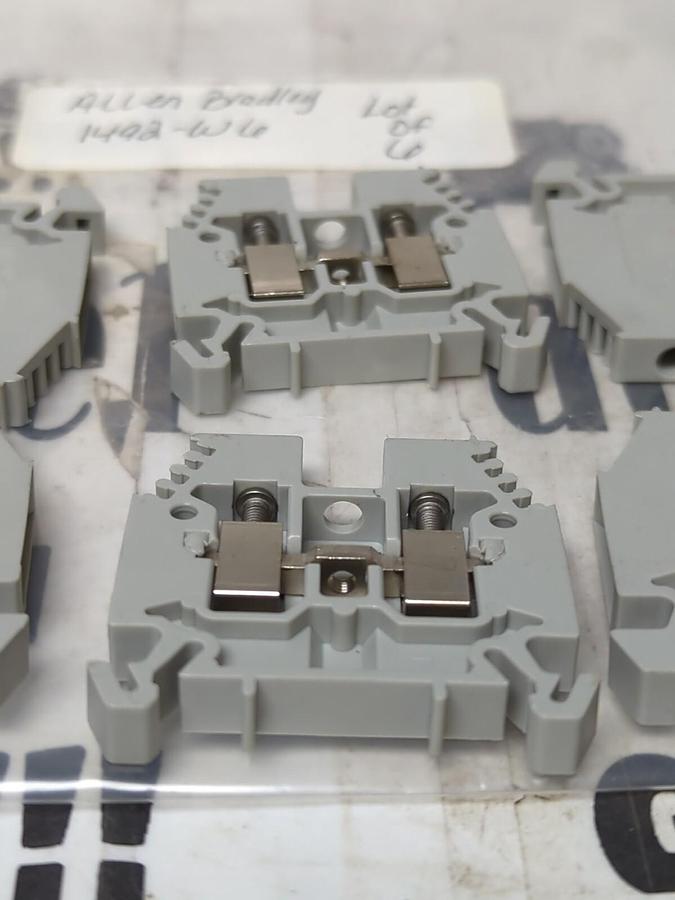 ALLEN BRADLEY,1492-W6,TERMINAL BLOCK LOT OF 6 NOS