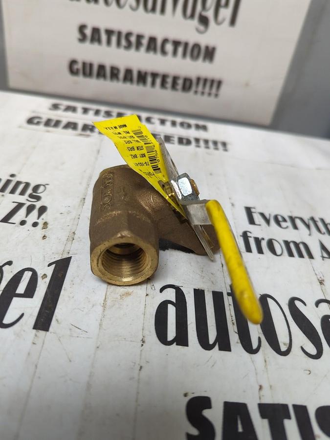 APOLLO,75-103-01,FEMALE 1/2 INCH NPT LOCKING LEAVER BALL VALVE NOS