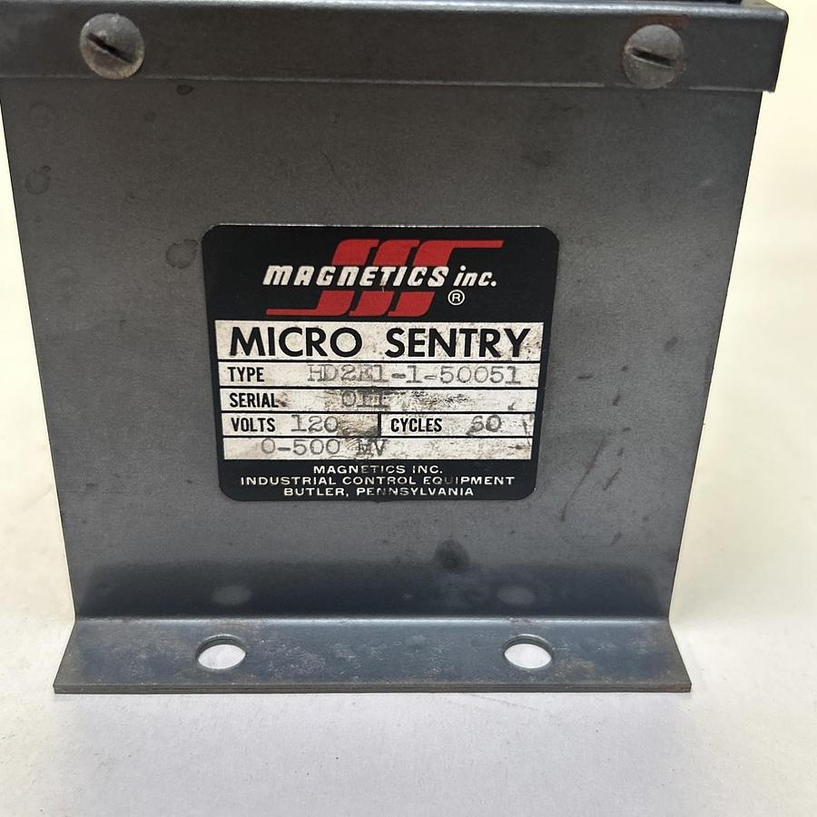 Used MAGNETICS INC,HD2E1-1-50051,VOLTAGE TRANSDUCER 0-200V