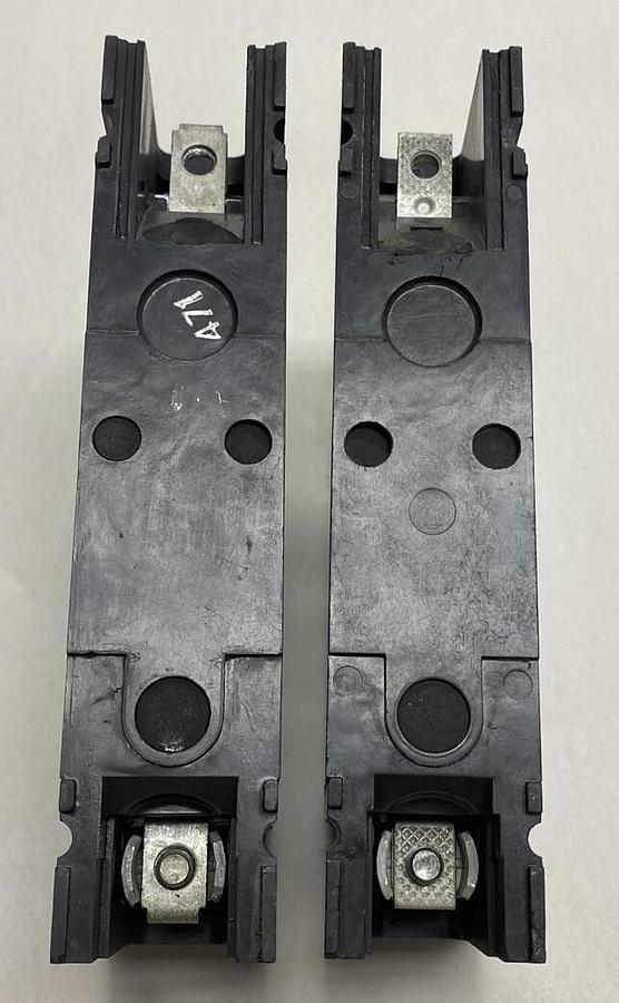 Used GE,TED113020,Circuit Breaker 20A 277V 1 Pole Lot of 2
