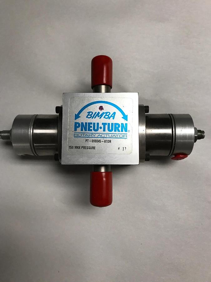 Bimba PNEU-TURN,PT-098045-A1DR,Rotary Actuator 150 Max Pressure