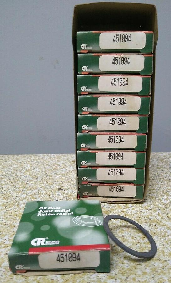 Used SKF Chicago Rawhide,451094,Oil Seal  Lot of 10 NOS