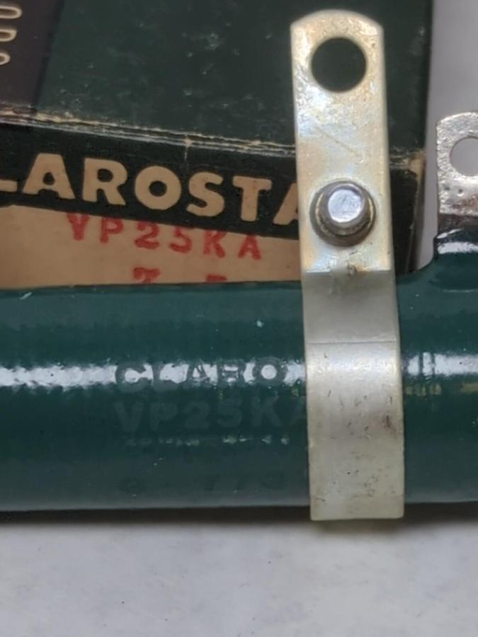 CLAROSTAT,VP25KA,RESISTOR 7.5 LOT OF 2 NOS