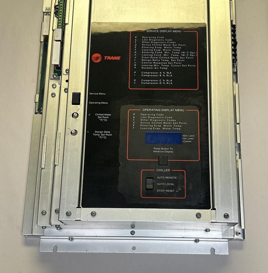 Used TRANE,X13650346-03,CONTROL PANEL UCM FOR 20 TO 30 TON CHILLER