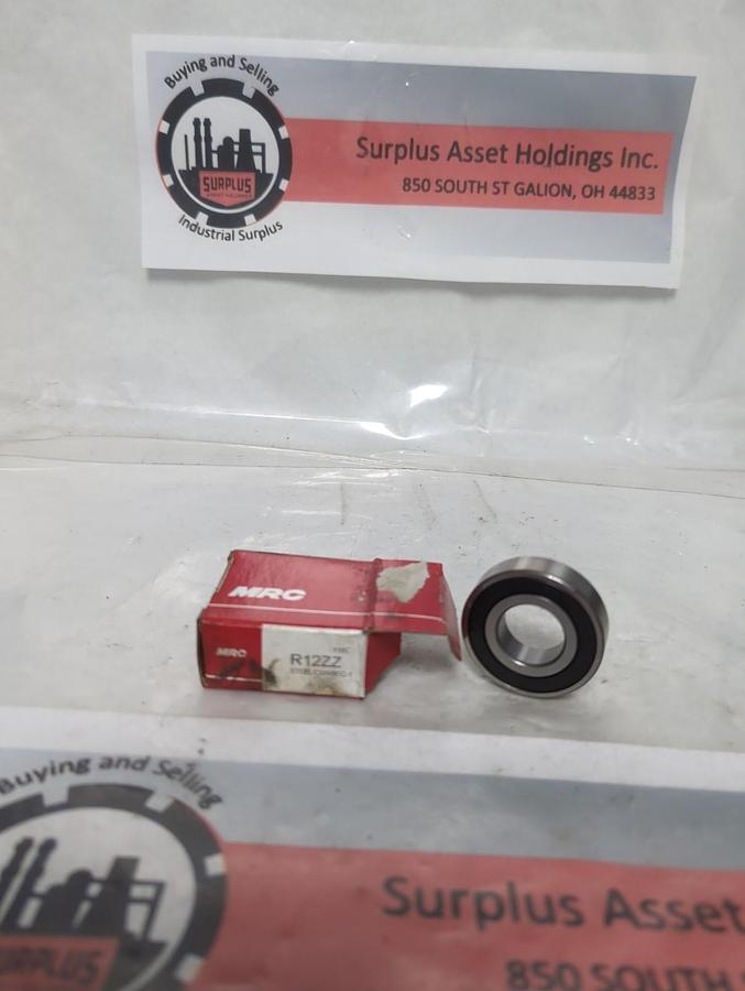 MRC,R12ZZ,RUBBER SEALED BALL BEARING NOS