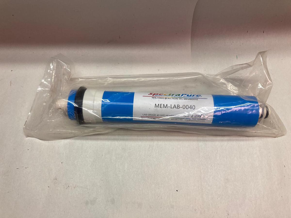 Used Spectra Pure,MEM-LAB-0040,Lab Grade 40 GPD Membrane