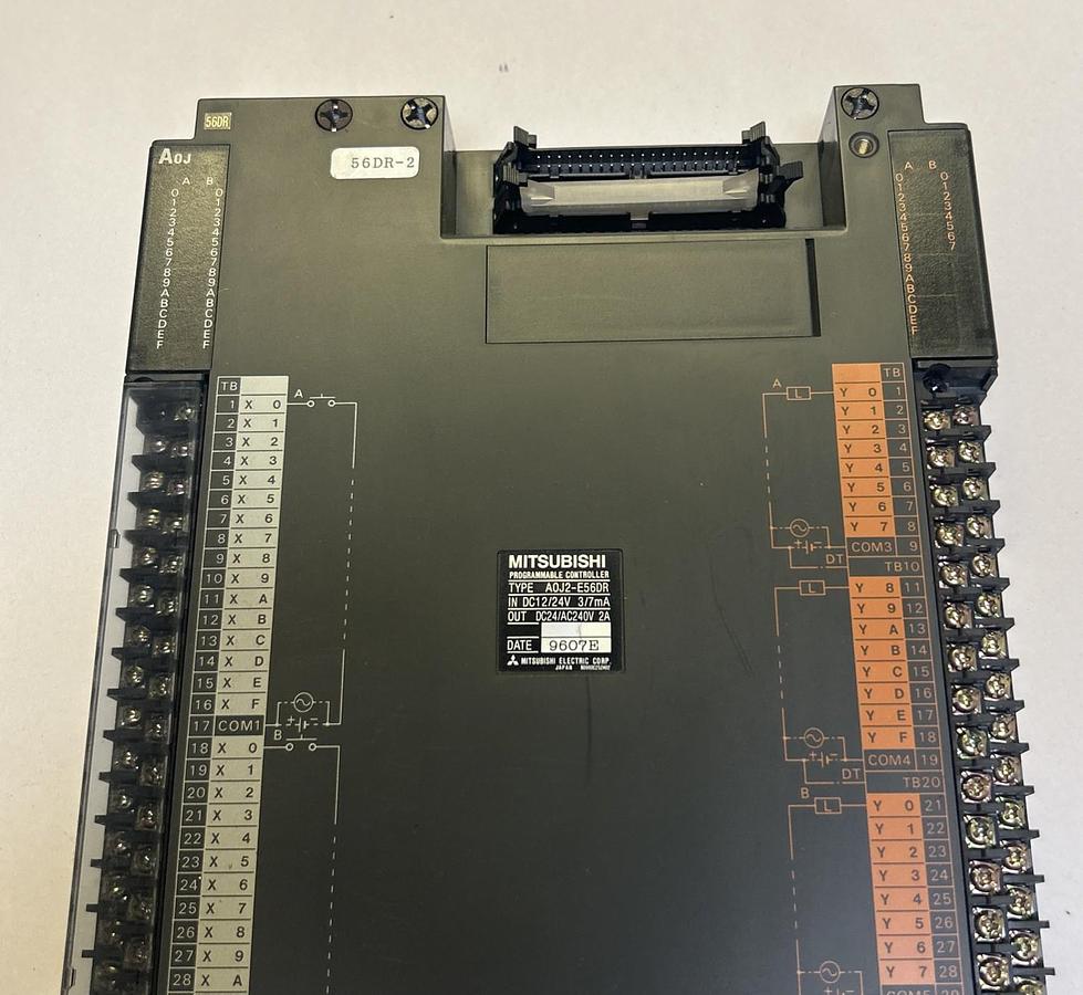 Used MITSUBISHI,A0J2-E56DR,PROGRAMMABLE CONTROLLER