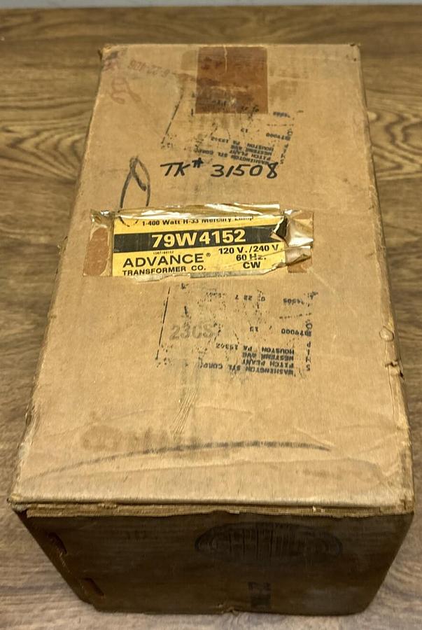 Used Advanced,79W4152,Weatherproof Ballast 400W H-33 Mercury Lamp